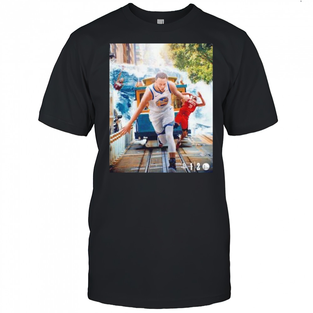 Stephen Curry Golden State Warriors win Houston Rockets 2 1 shirt