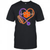 Stethoscope heart Clemson Tigers shirt