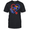 Stethoscope Heart Kansas Jayhawks T-Shirt