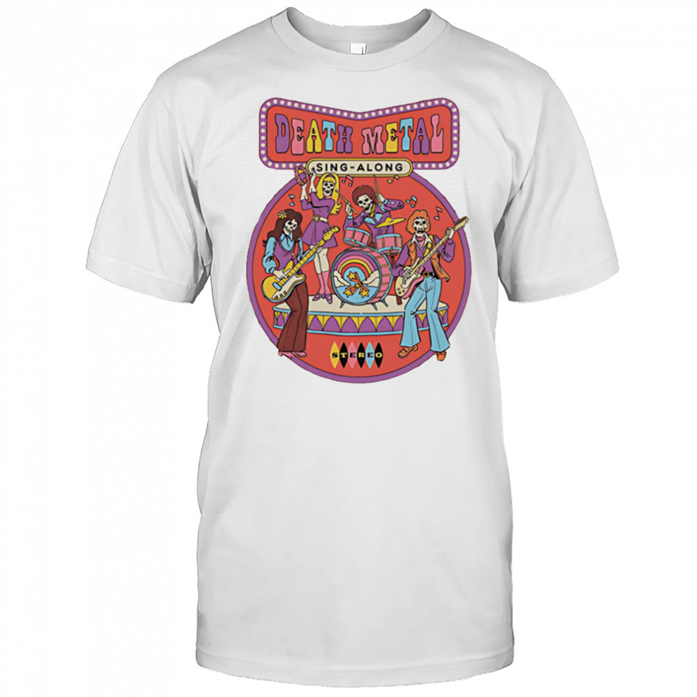 Steven Rhodes Death Metal Sing Along shirt