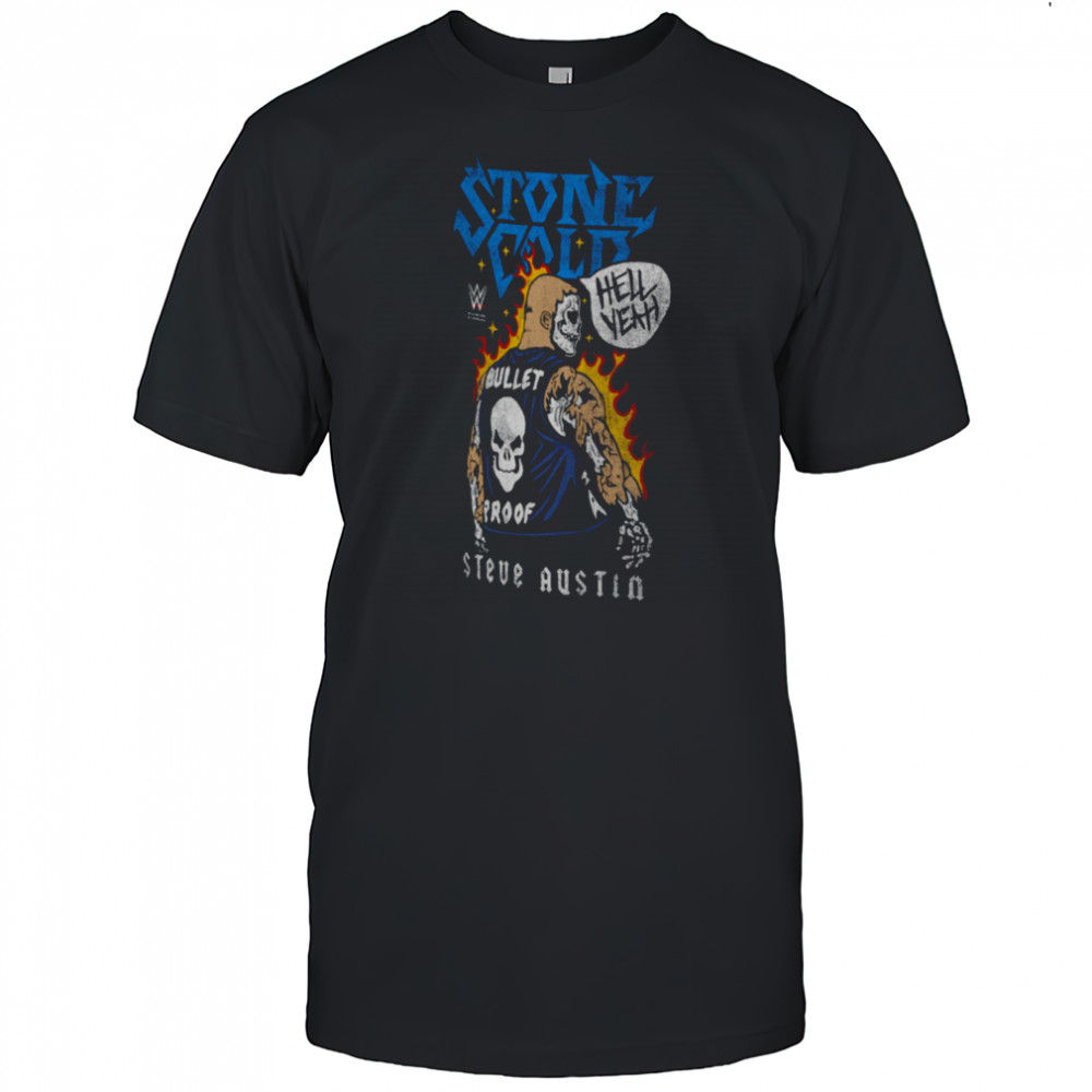 Stone Cold Steve Austin Ripple Junction Skeleton T Shirt