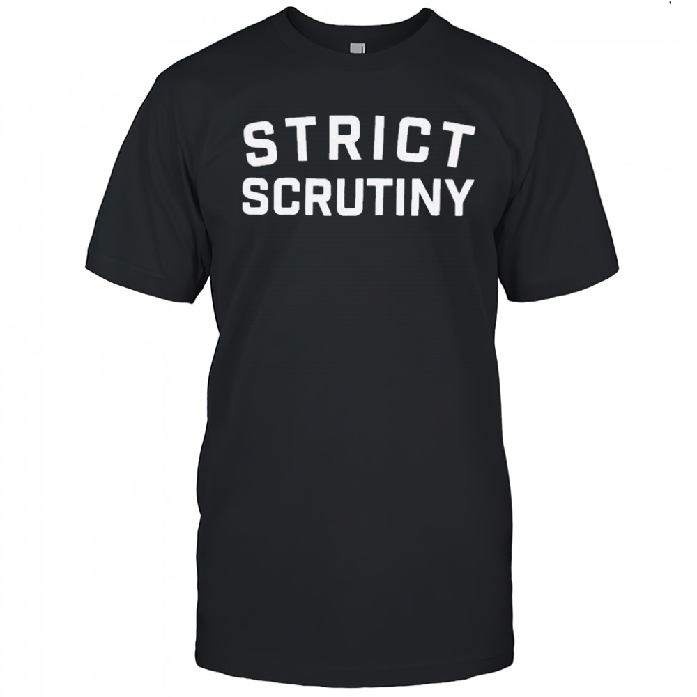 Strict Scrutiny Logo T-Shirt