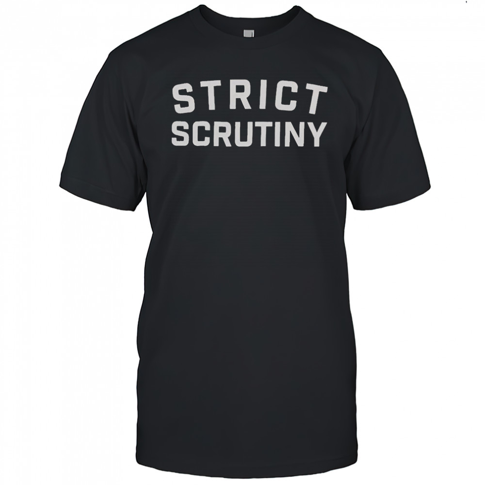 Strict Scrutiny Logo T-Shirt