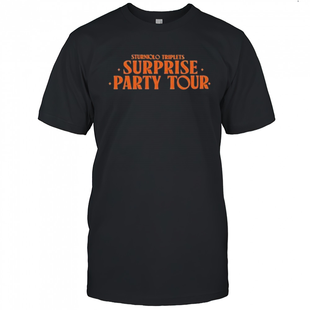 Sturniolo Triplets Surprise Party Tour T-shirt