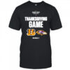 Sunday Night Football NFL Thanksgiving Game Cincinnati Bengals vs Baltimore Ravens Nov 27 2025 t-shirt