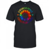 Sunflower Rainbow Ally LGBTQ LGBT Gay Pride Month Women shirt