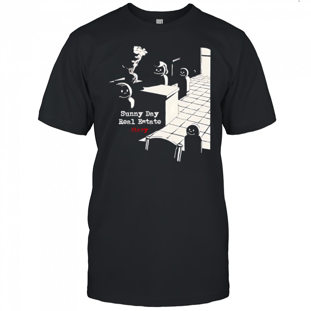 Sunny day real estate diary shirt