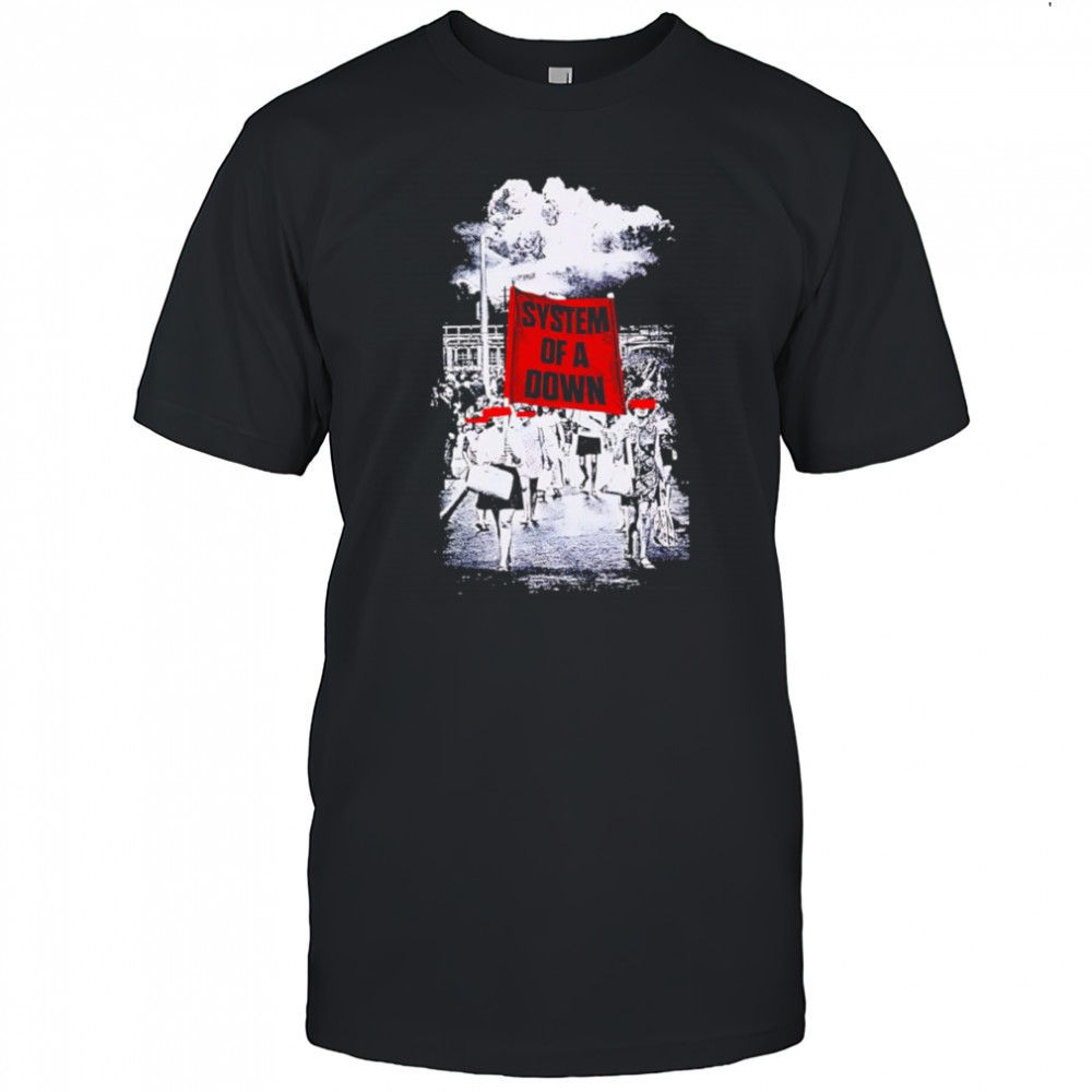 System Of A Down Red Flag shirt
