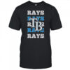 Tampa Bay Rays Logo Repeat T-Shirt