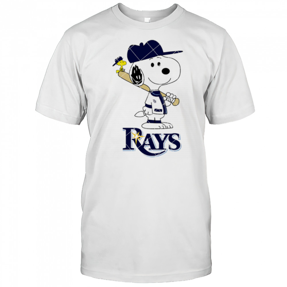 Tampa Bay Rays Snoopy Baseball funny cartoon shirt