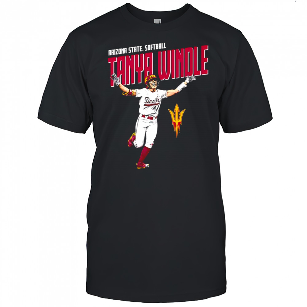 Tanya Windle Arizona State softball portrait shirt