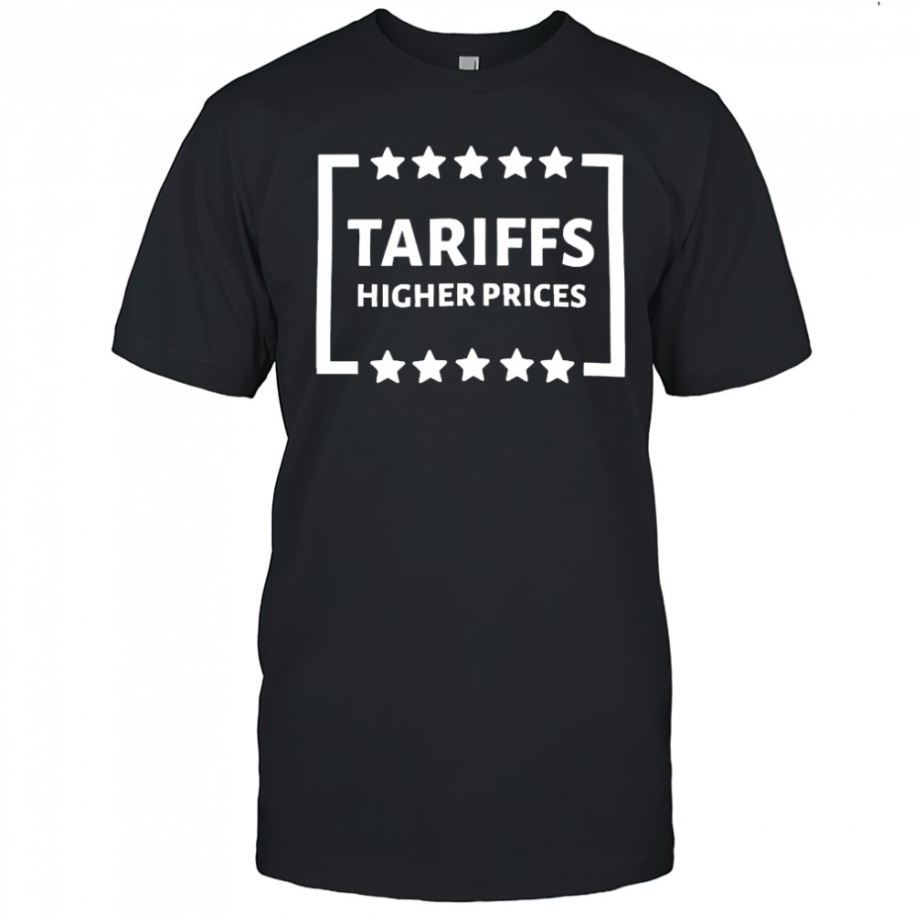 Tariffs higher prices shirt
