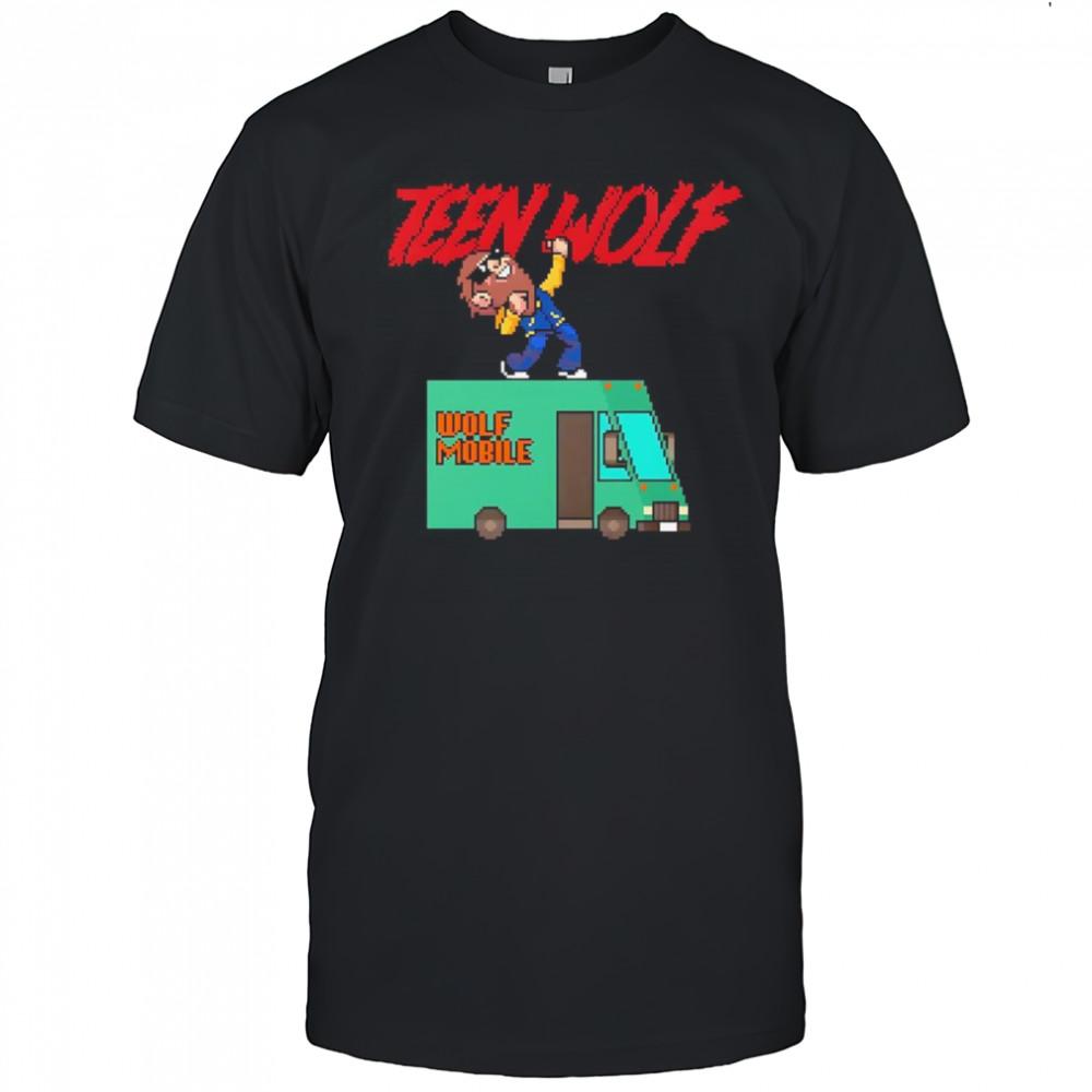 Teen Wolf Wolfmobile 8bits shirt