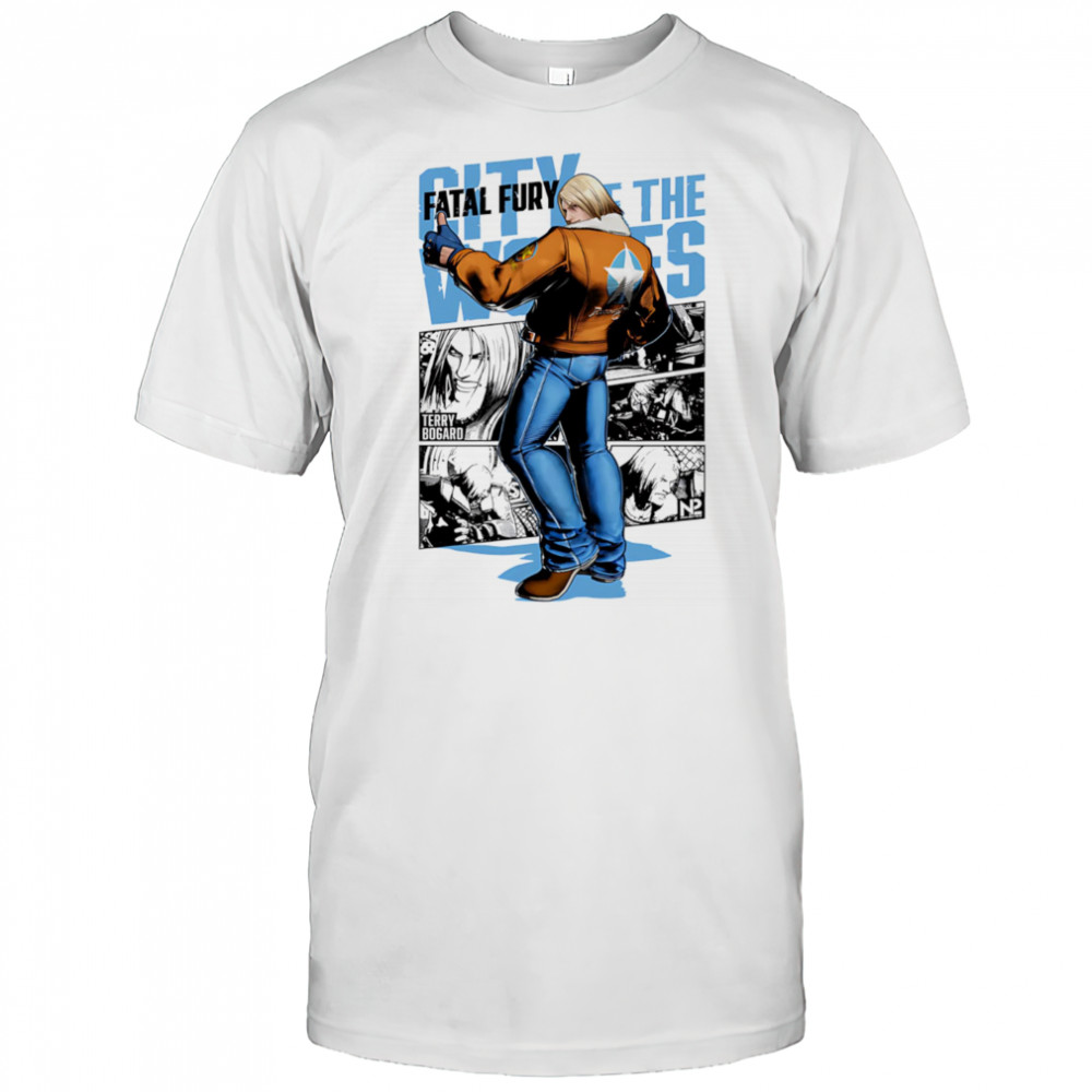 Terry Bogard City of the Wolves shirt