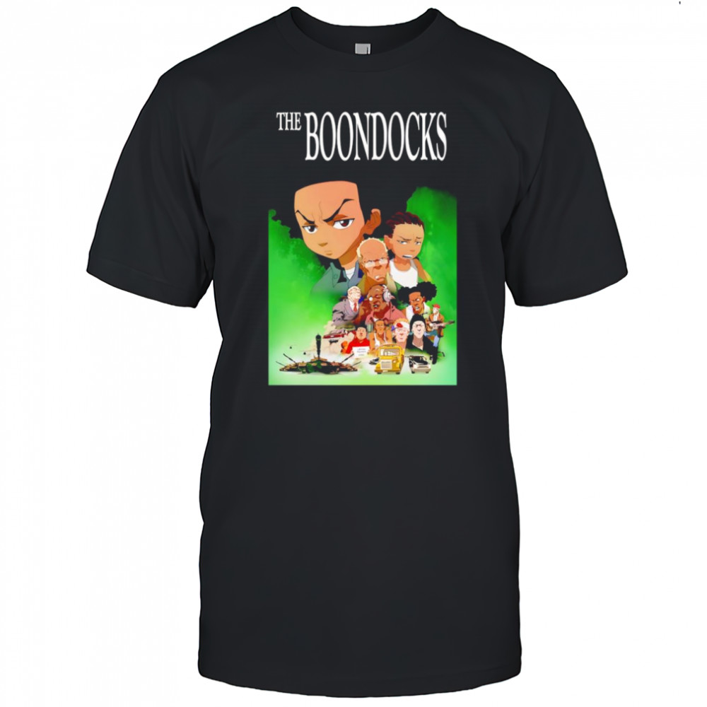 The Boondocks cartoon poster shirt