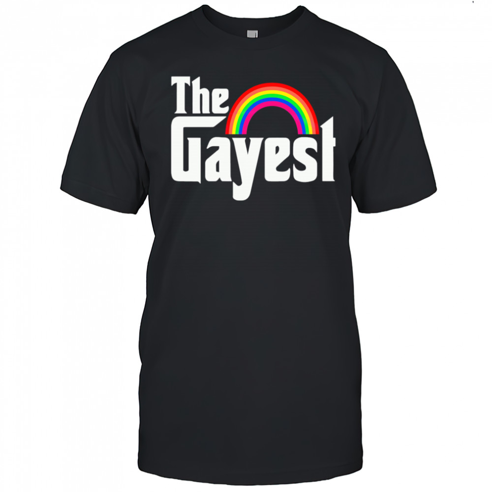 The Gayest Rainbow Lgbt shirt