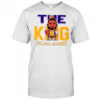 The king all hail the king LeBron James Los Angeles Lakers chibi shirt