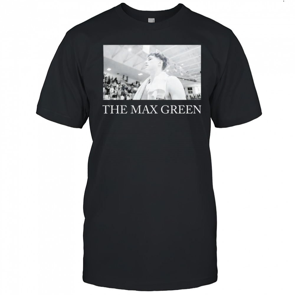 The Max Green basketball shirt