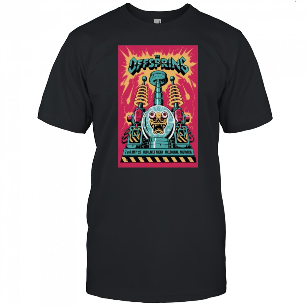 The Offspring Rod Laver Arena Melbourne, Australia May 7-8 2025 Tour t-shirt