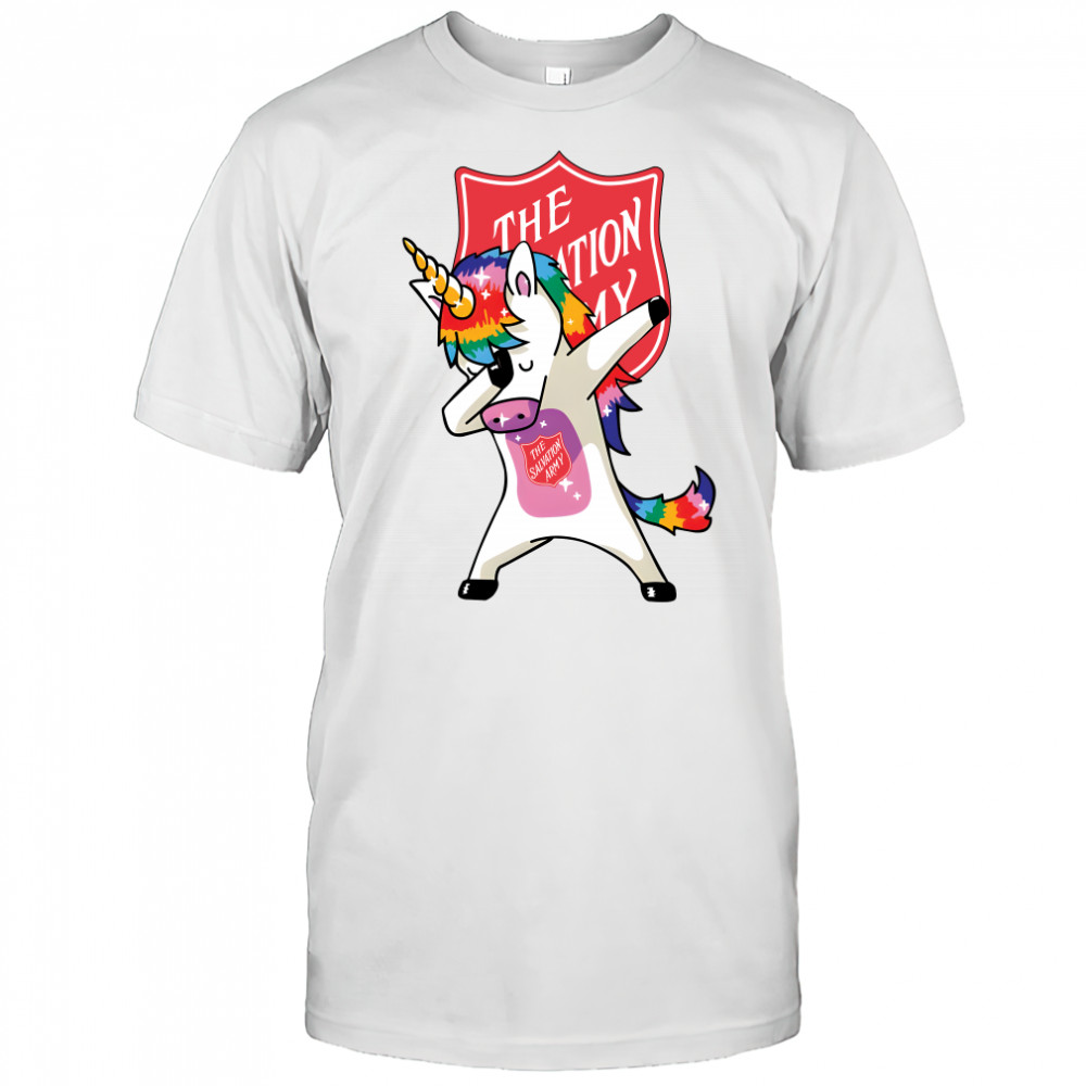 The Salvation Army Unicorn dabbing