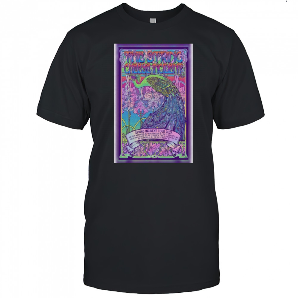 The String Cheese Incident Greenfield Lake Amphitheater Wilmington NC May 14-15 2025 Concert t-shirt The String Cheese Incident Greenfield Lake Amphitheater Wilmington NC May 14-15 2025 Concert t-shirt