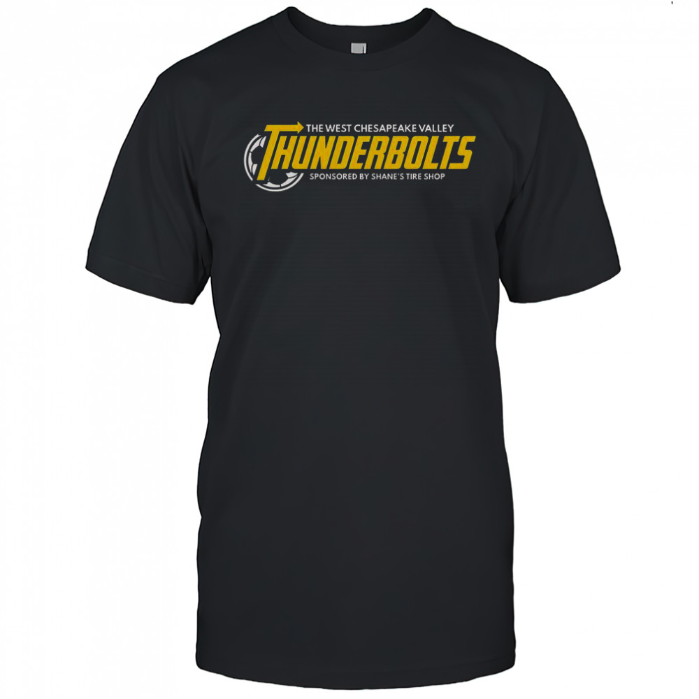 The West Chesapeake Valley Thunderbolts Soccer T-Shirt