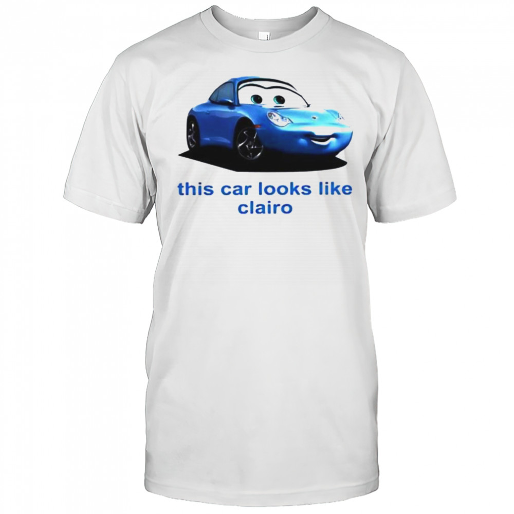 This car looks like Clairo shirt