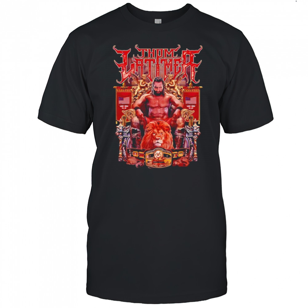 Thom Latimer Throne shirt