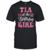 Tia Of The Birthday Girl Family Pink Coquette Bow shirt