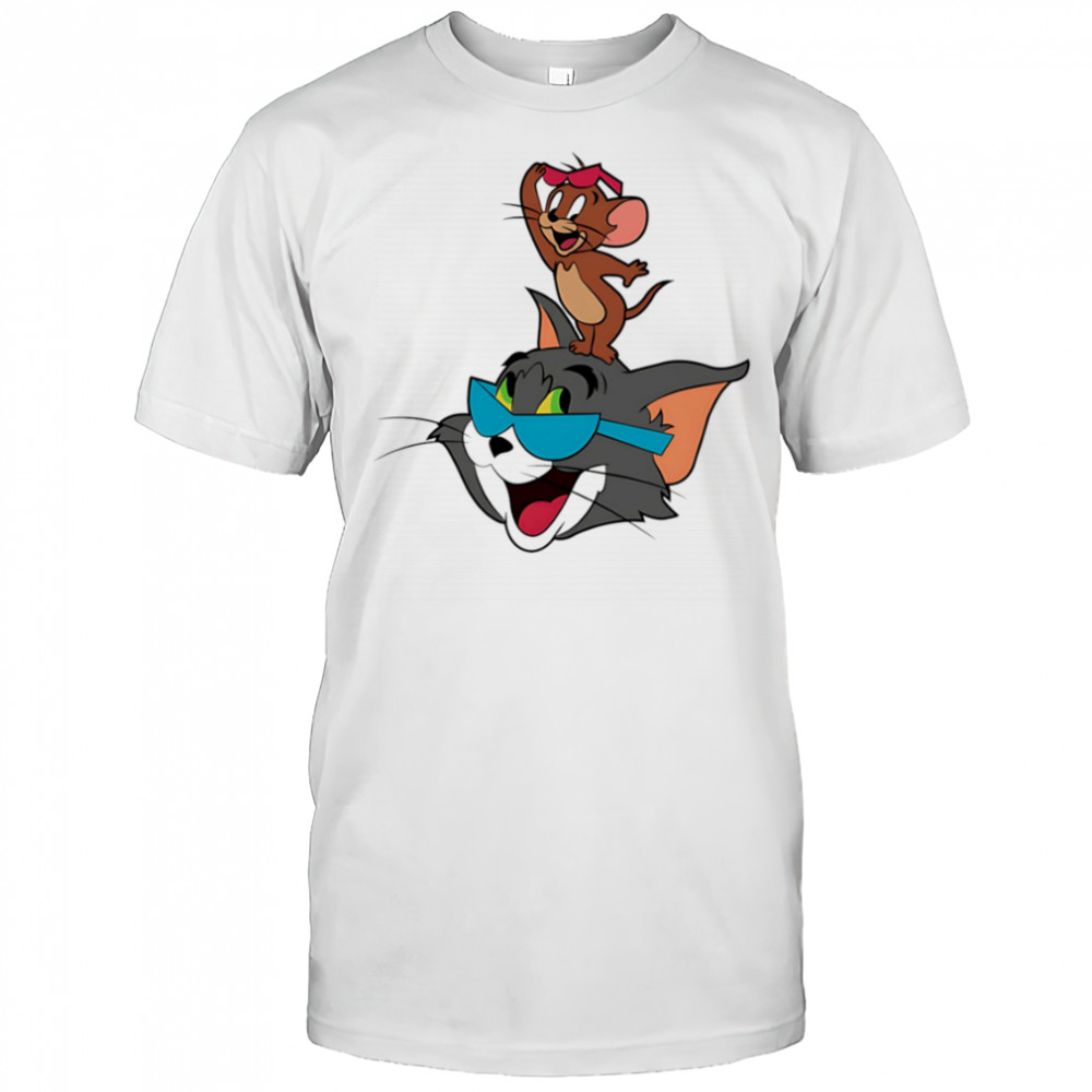 Tom and Jerry in Sunglasses funny shirt