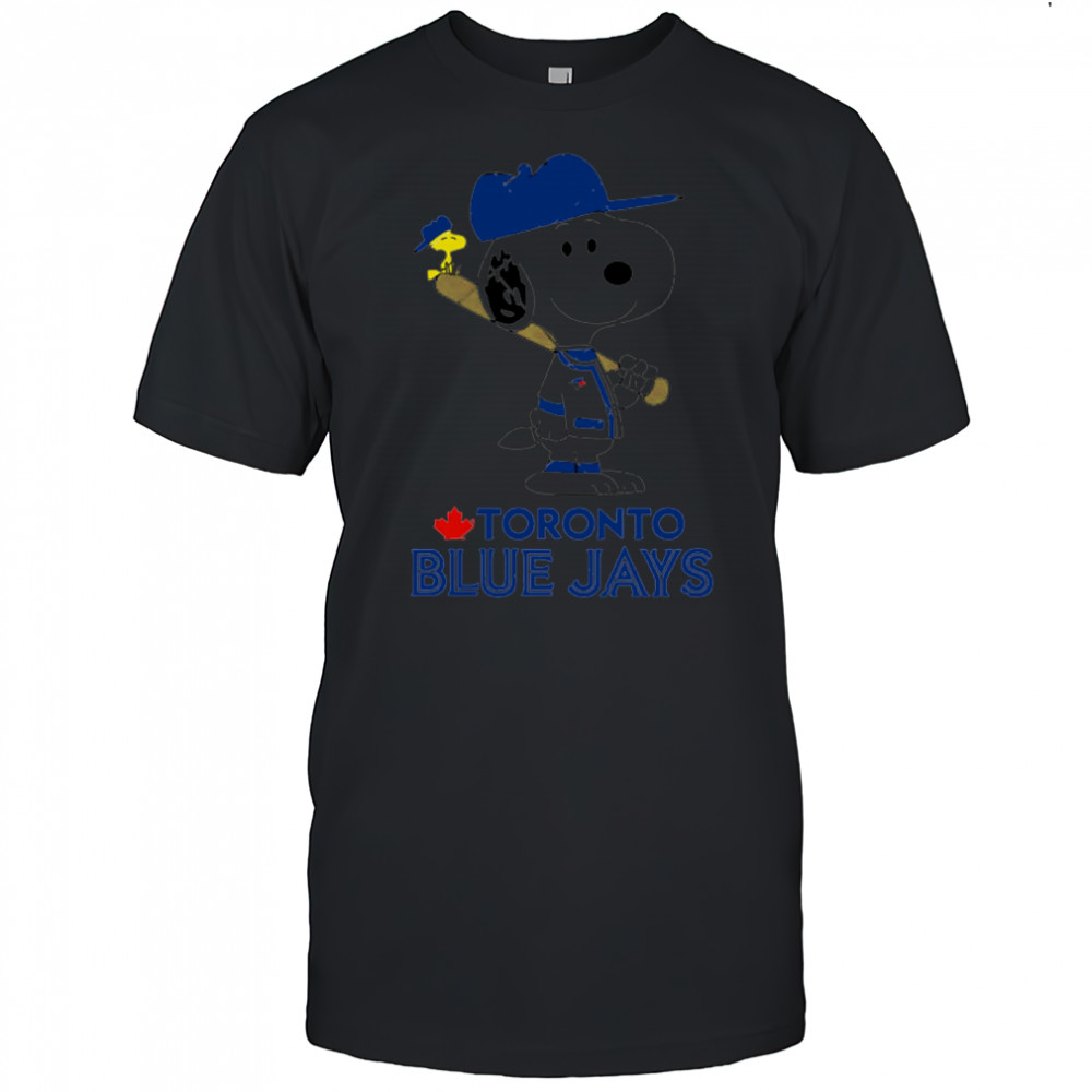 Toronto Blue Jays Snoopy Baseball funny cartoon shirt