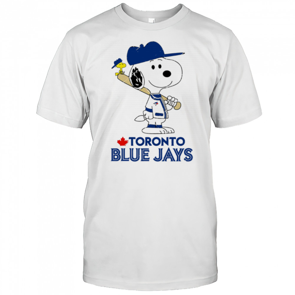 Toronto Blue Jays Snoopy Baseball funny cartoon shirt