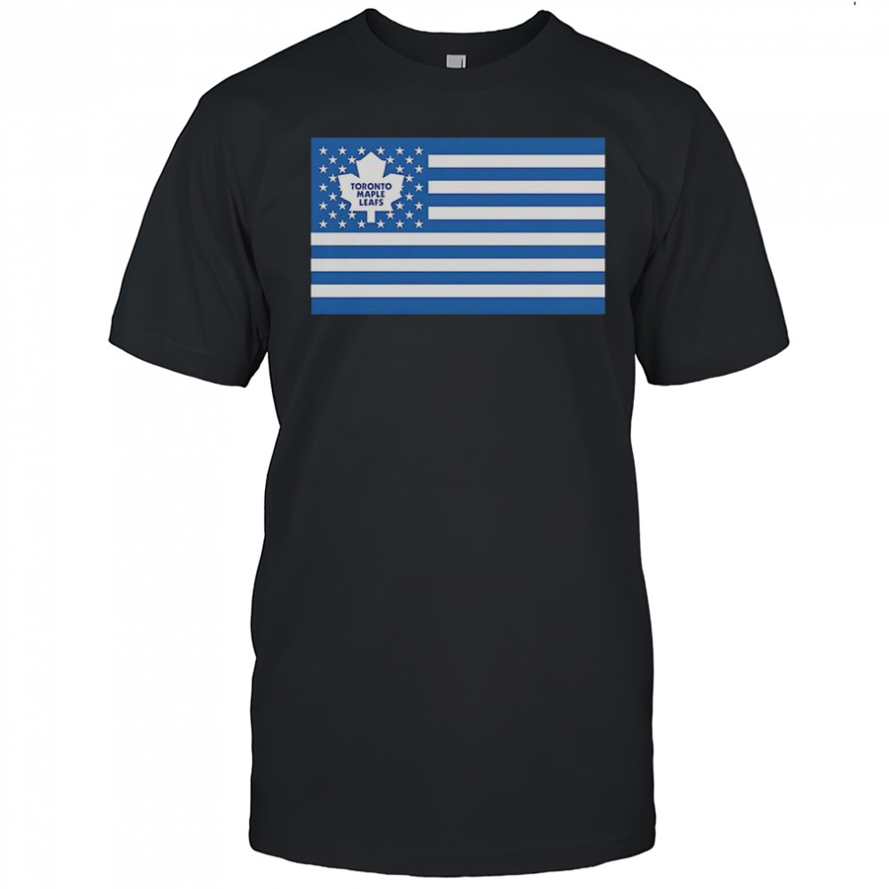 Toronto Maple Leafs American Flag T-Shirt