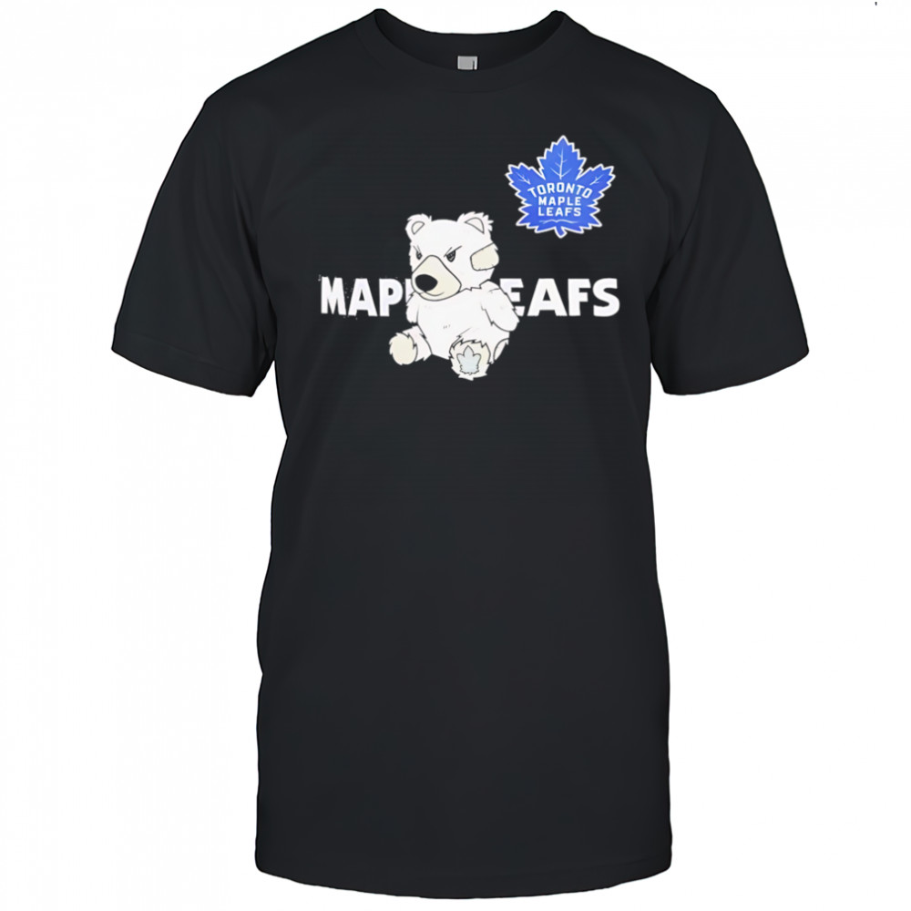 Toronto maple leafs teddy bear hockey shirt