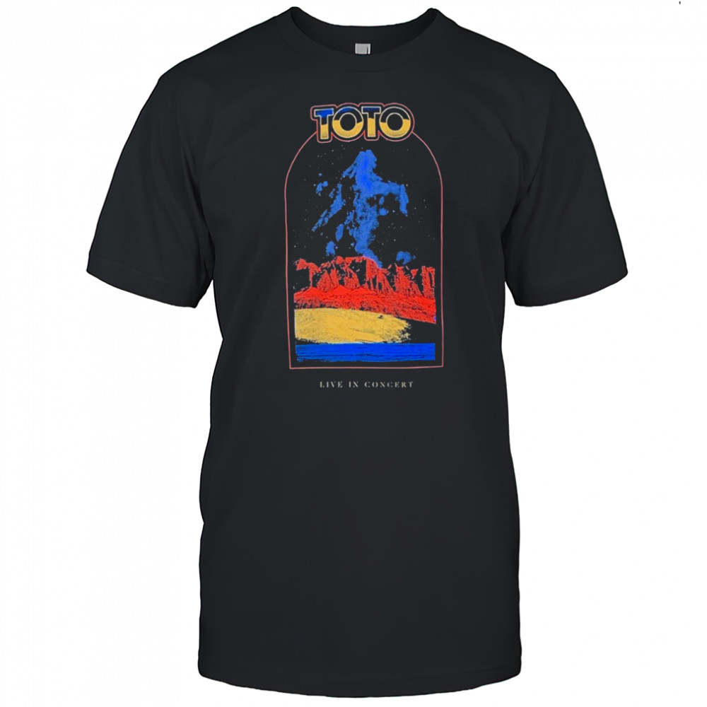 Toto Live In Concert Mountains T-shirt