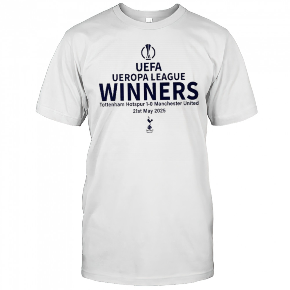 Tottenham Hotspur Europa League Winners Shirt