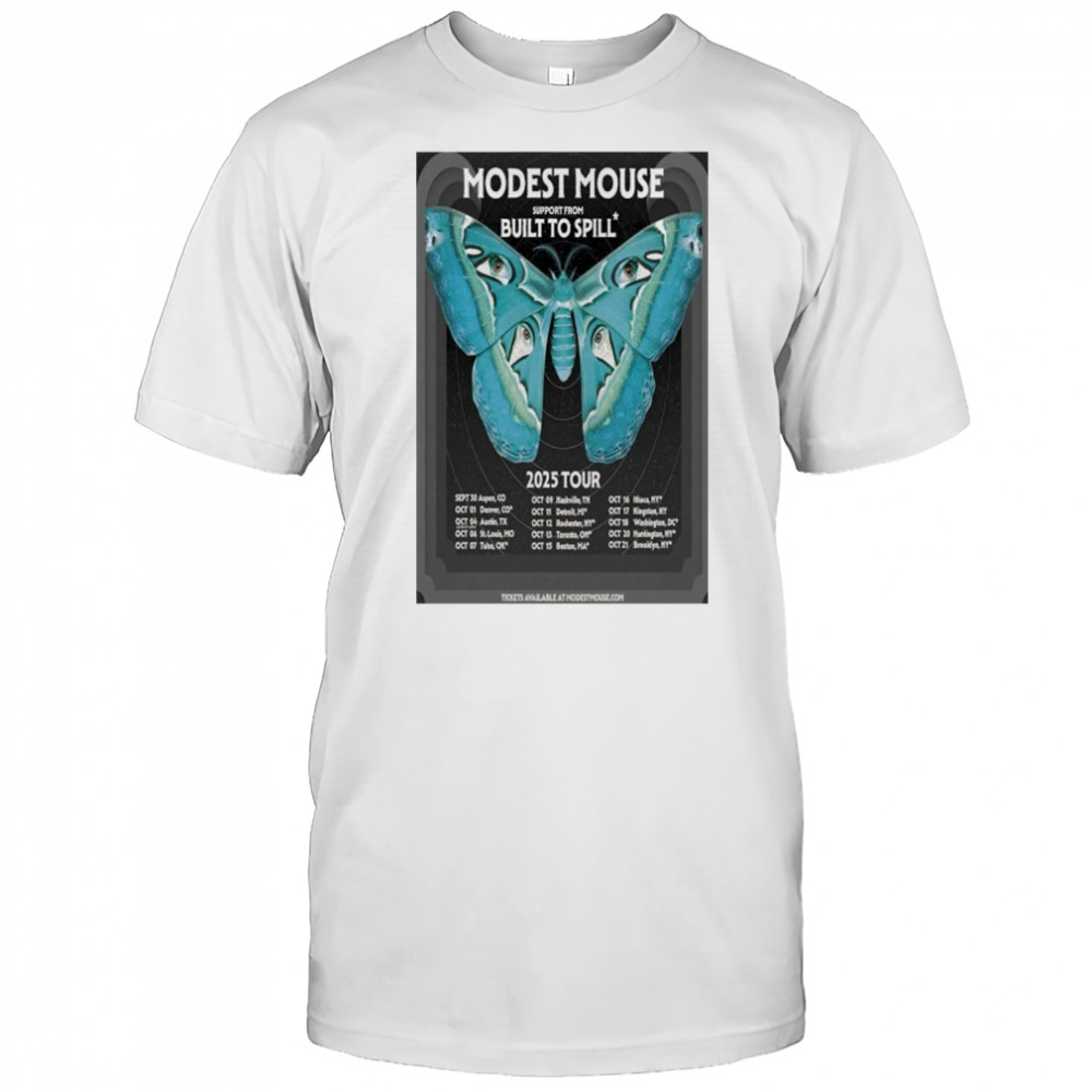 Tour Fall 2025 Modest Mouse & Built To Spill Poster shirt