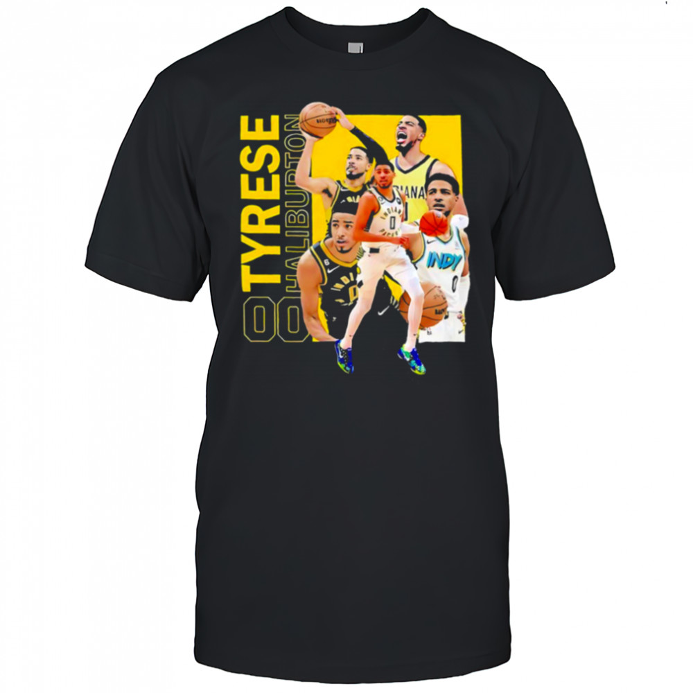 Tyrese Haliburton Indiana Pacers Game Day Playoffs 2025 signature shirt
