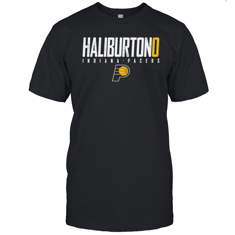 Tyrese Haliburton Indiana Pacers letter shirt