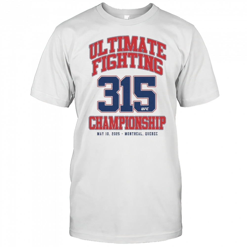 UFC 315 Varsity Shirt