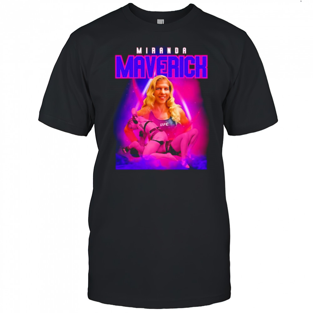 UFC Atlanta Miranda Maverick graphic shirt