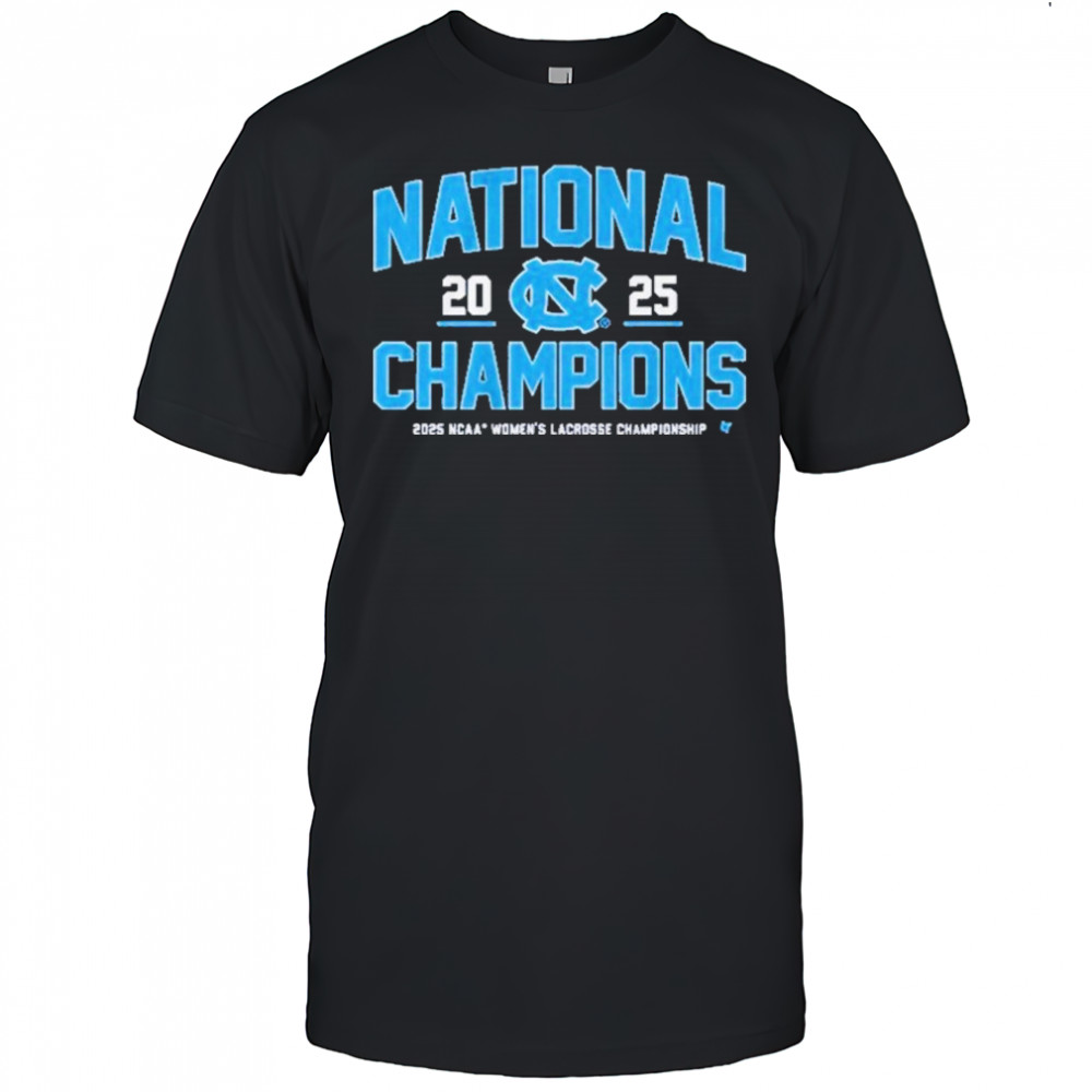 UNC Women’s Lacrosse 2025 National Champions Shirt