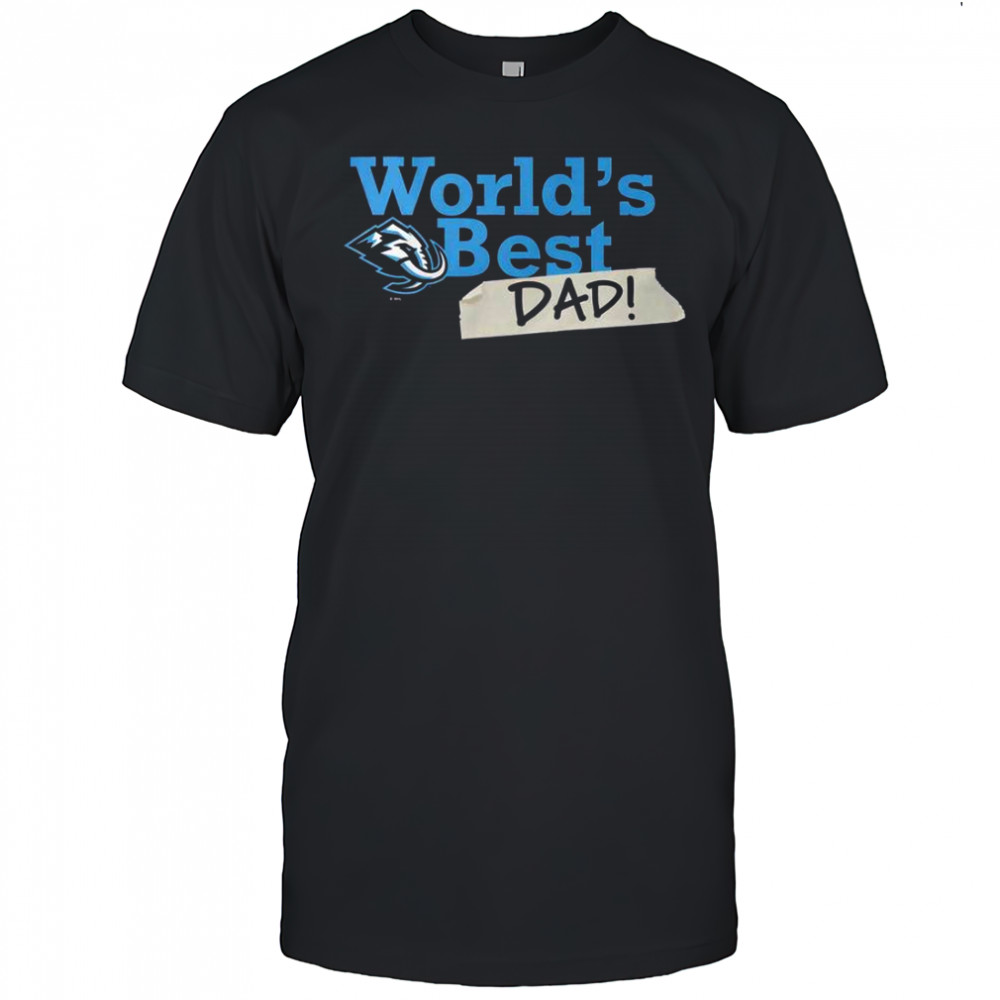 Utah Mammoth World’s Best Dad T-Shirt