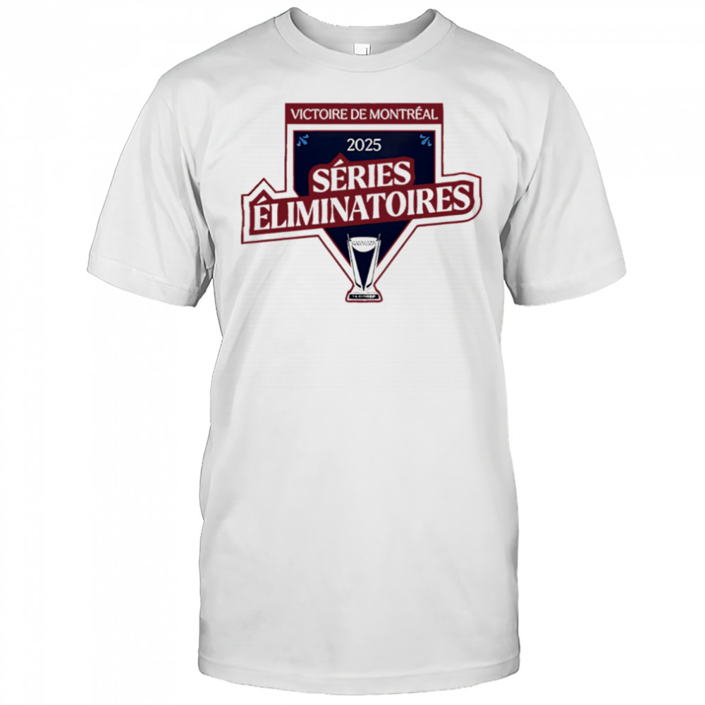 Victoire de Montreal 2025 Séries Eliminatoires Special shirt