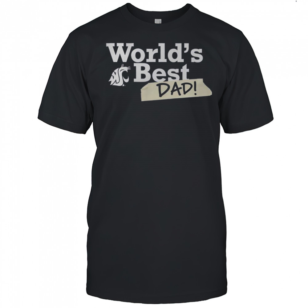 Washington State Cougars World’s Best Dad T-Shirt