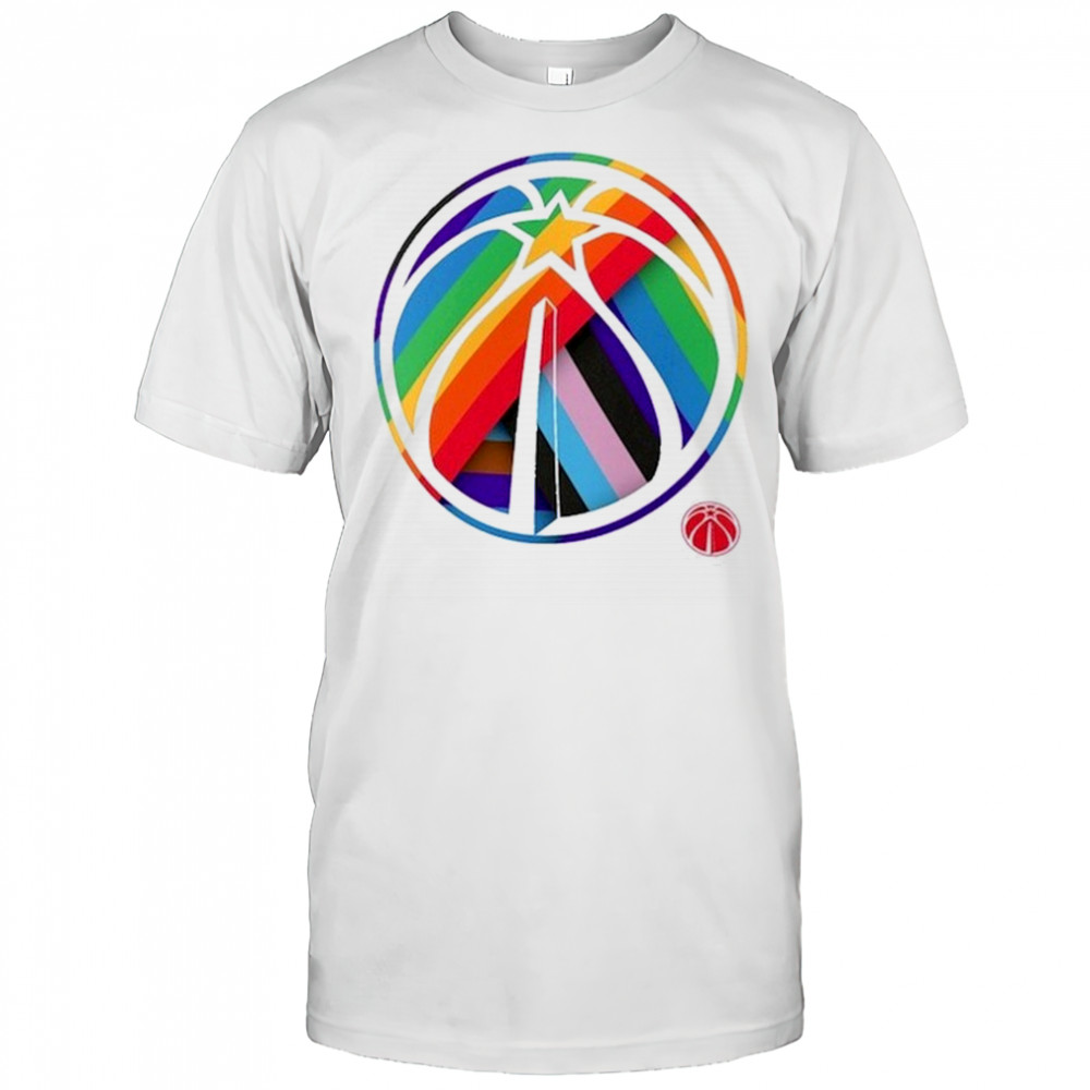 Washington Wizards Team Logo Pride T-Shirt