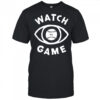 Watch the Game baseball shirt