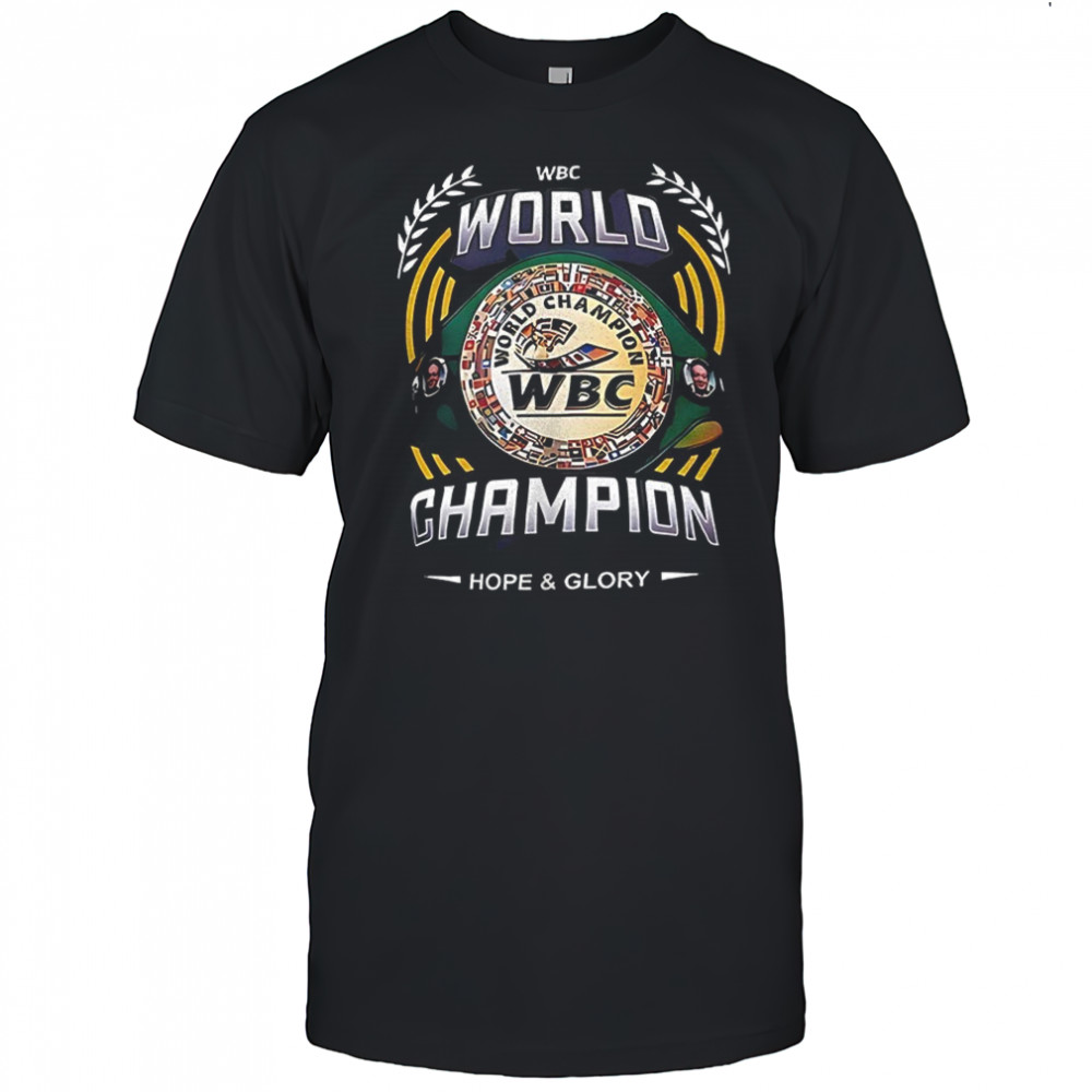 Wbc World Championship Hope and Glory shirt