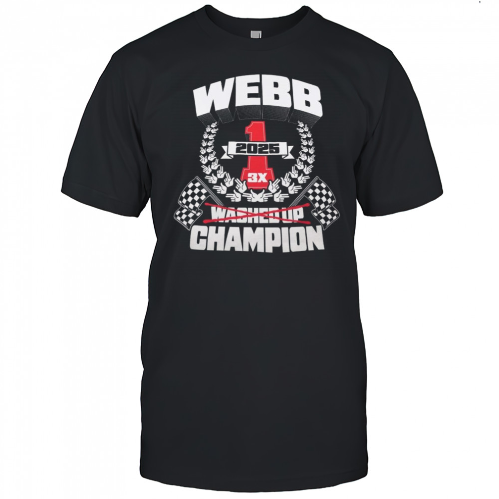 Webb CW2 3x 2025 Champion Shirt