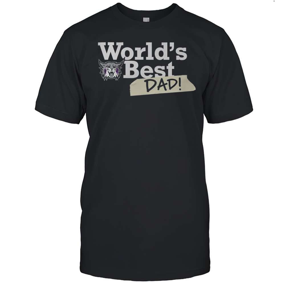 Weber State Wildcats World’s Best Dad T-Shirt